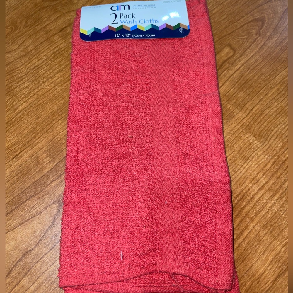 2 Pack Washcloths